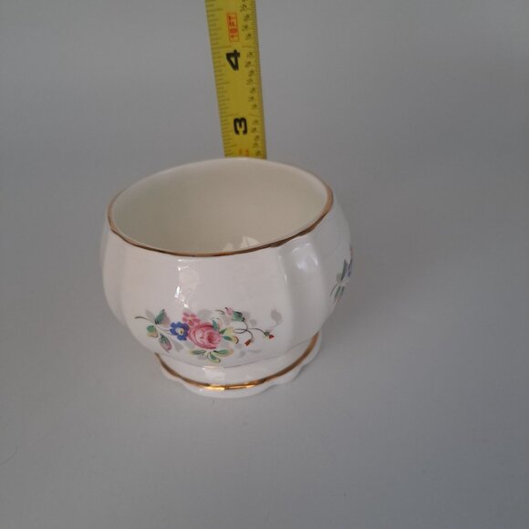 Vintage Royal Stafford Bone China Floral Sugar Bowl - Picture 3 of 8